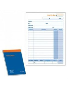 DOHE TALONARIO FACTURAS CUARTO NATURAL SENCILLO O -10U-