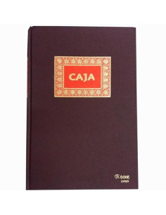 DOHE LIBRO CAJA DE CONTABILIDAD 100H NUMERADAS FOLIO NATURAL