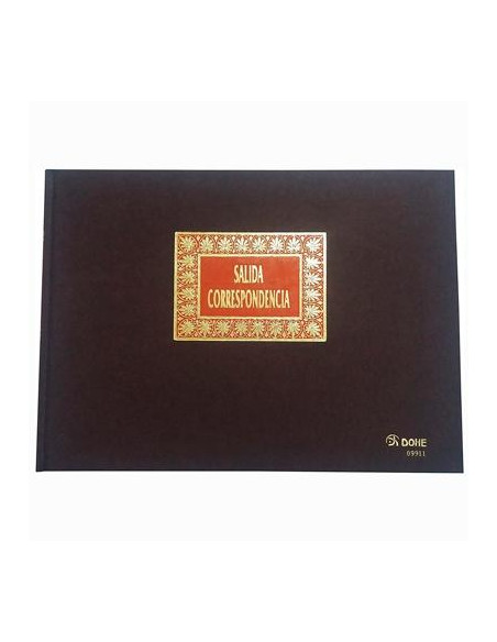 LIBRO REGISTRO SOCIOS DOHE F APAISADO 100H SALIDA DE CORRESPONDENCIA
