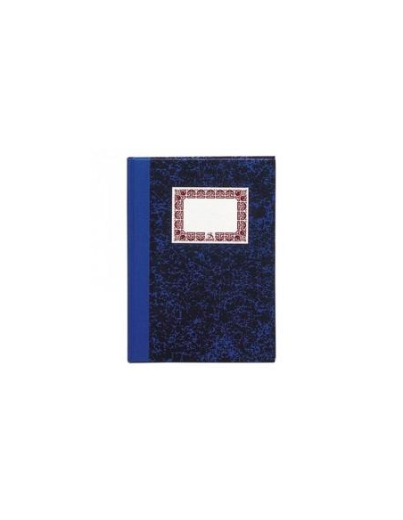 CARTONE DOHE F NATURAL 100 HOJAS RAYADO HORIZONTAL AZUL