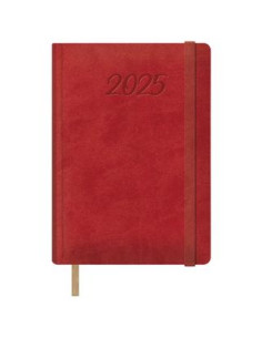 DOHE AGENDA ANUAL SAMBA 15X21CM DP ROJO 2025