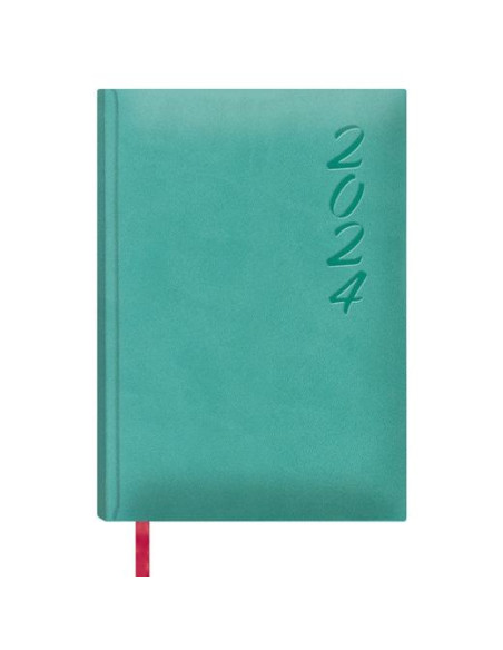 DOHE AGENDA ANUAL SAMBA 15X21CM DP VERDE MENTA 2025