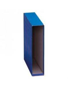 DOHE FUNDA ARCHIVADOR FOLIO LOMO ANCHO AZUL