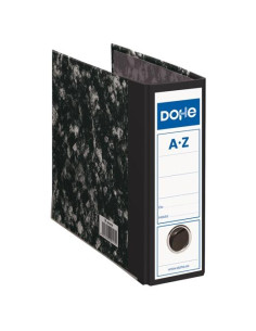 DOHE ARCHIVADOR PALANCA ARCHINOVO CUARTO NATURAL LOMO ANCHO CARTÓN FORRADO NEGRO JASPEADO