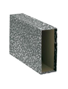 DOHE FUNDA ARCHIVADOR ARCHINOVO CUARTO APAISADO LOMO ANCHO CARTÓN FORRADO NEGRO JASPEADO