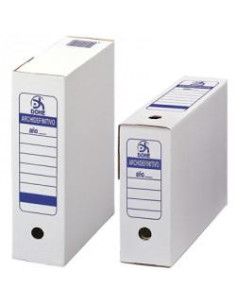 DOHE CAJA ARCHIVO DEFINITIVO FOLIO PROLONGADO CARTÓN BLANCO PACK 50 UD