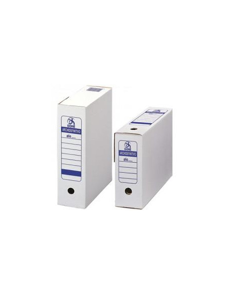 DOHE CAJA ARCHIVO DEFINITIVO FOLIO PROLONGADO CARTÓN BLANCO PACK 50 UD