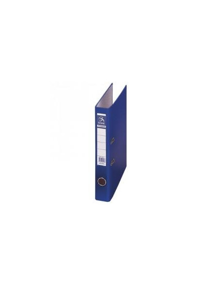 DOHE ARCHIVADOR PALANCA ARCHICOLOR FOLIO LOMO ESTRECHO RADO CARTÓN FORRADO PP AZUL