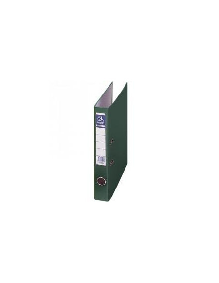DOHE ARCHIVADOR PALANCA ARCHICOLOR A4 LOMO ESTRECHO RADO CARTÓN FORRADO PP VERDE