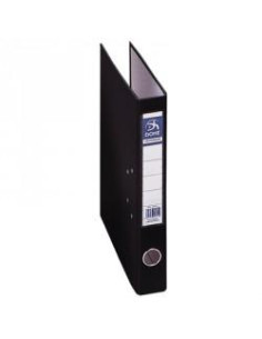 DOHE ARCHIVADOR PALANCA ARCHICOLOR A4 LOMO ESTRECHO RADO CARTÓN FORRADO PP NEGRO