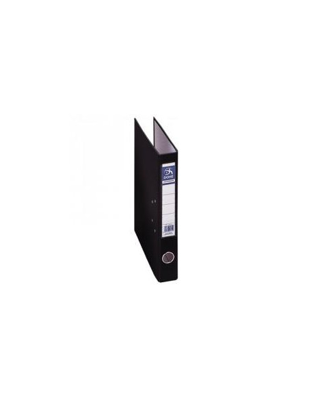DOHE ARCHIVADOR PALANCA ARCHICOLOR A4 LOMO ESTRECHO RADO CARTÓN FORRADO PP NEGRO