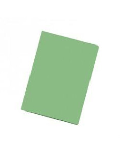 DOHE SUBCARPETA CARTULINA VERDE SUAVE A4 FASTENER 180GR -50U-