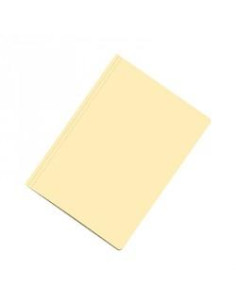 DOHE SUBCARPETA CARTULINA AMARILLO SUAVE A4 FASTENER 180GR -50U-