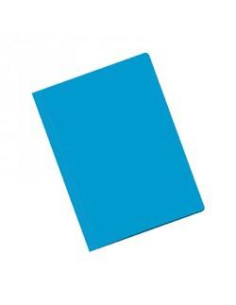 DOHE SUBCARPETA CARTULINA AZUL INTENSO FOLIO FASTENER 180GR -50U-