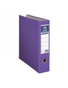 DOHE ARCHIVADOR PALANCA FOLIO LOMO ANCHO RADO CARTÓN FORRADO PP MORADO