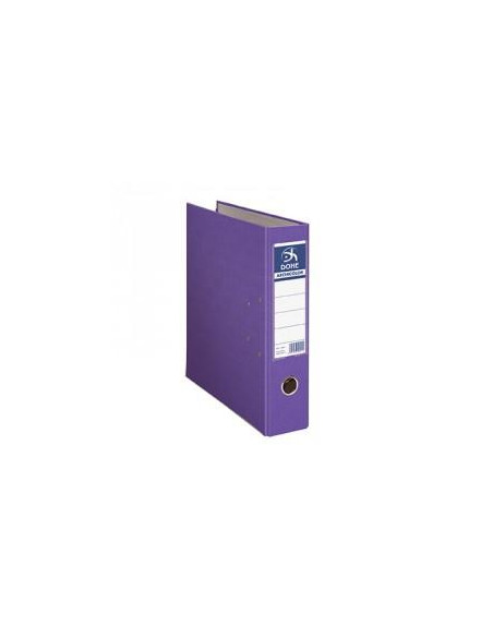 DOHE ARCHIVADOR PALANCA FOLIO LOMO ANCHO RADO CARTÓN FORRADO PP MORADO