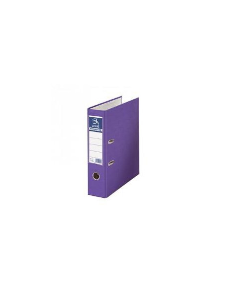 DOHE ARCHIVADOR PALANCA A4 LOMO ANCHO RADO CARTÓN FORRADO PP MORADO