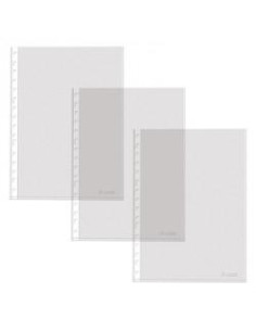 DOHE FUNDA MULTITALADRO 16 PP CRISTAL A4 70 MICRAS PREMIUM CRISTAL -100U-
