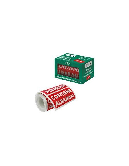 DOHE PACKIA ROLLO ETIQUETAS ADHESIVAS PREIMPRESAS PARA ENVÍOS  100 X 50 MM  CONTIENE ALBARÁN