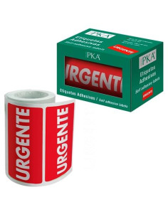 DOHE PACKIA ROLLO ETIQUETAS ADHESIVAS PREIMPRESAS PARA ENVÍOS  100 X 50 MM  URGENTE
