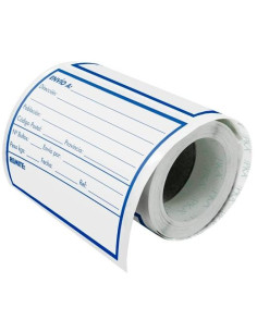 DOHE PACKIA ROLLO ETIQUETAS ADHESIVAS PREIMPRESAS PARA ENVÍOS  109 X 82 MM  ENVÍO