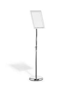 DURABLE ATRIL DE PIE CON MARCO EXPOSITOR A4 DE ALUMINIO