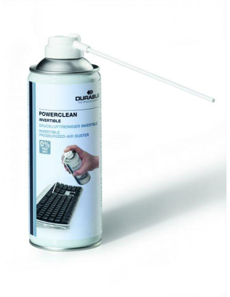 DURABLE SPRAY DE AIRE A PRESIÓN INVERTIBLE 200ML