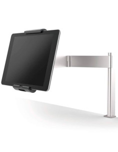 DURABLE SOPORTE DE MESA CON MORDAZA PARA TABLET METÁLICO PLATEADO