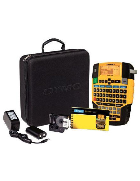 DYMO RHINO IMPRESORA DE ETIQUETAS PORTÁTIL 4200 TECLADO QWERTY  CON MALETÍN