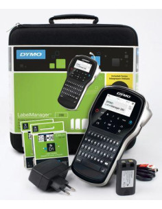 DYMO KIT IMPRESORA DE ETIQUETAS LABELMANAGER 280 TECLADO QWERTY  ETIQUETAS DE 6-12 MM D1 CARGADOR