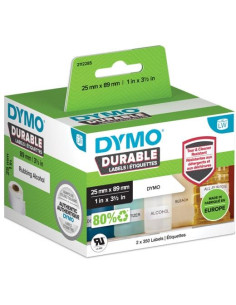 DYMO CINTA ADHESIVA DURABLE LABELWRITER LABELS 59MMX190MM NEGRO SOBRE FONDO BLANCO 1 ROLLO DE 170 ETIQUETAS