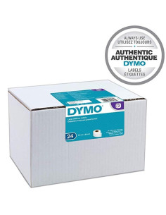 DYMO CINTA DE ETIQUETAS DE ENVÍO BLANCO DE 36X89MM 24 ROLLOS PARA ROTULADORA LABELWRITER
