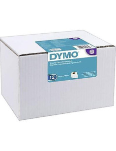 DYMO CINTA DE ETIQUETAS DE ENVÍO BLANCO DE 54X101MM 12 ROLLOS PARA ROTULADORA LABELWRITER