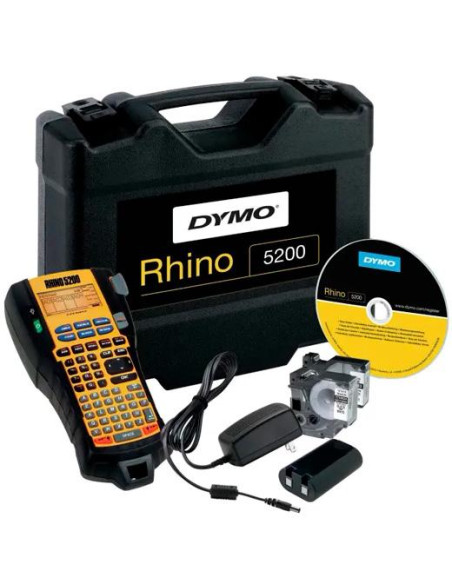 DYMO RHINO ETIQUETADORA - ROTULADORA ELECTRÓNICA PORTÁTIL 5200  CON MALETÍN