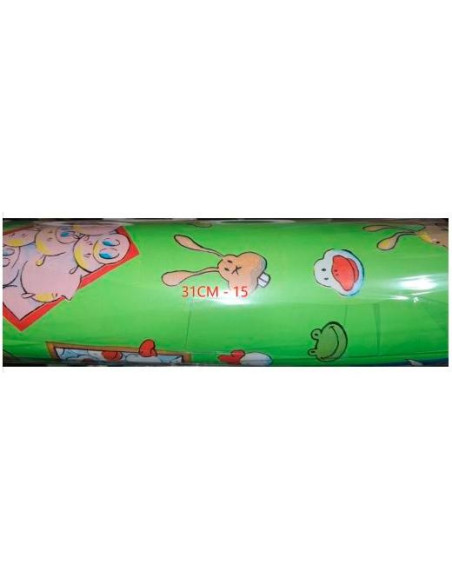 DM BOBINA DE PAPEL DE REGALO 31CM X 70M S100 DISEÑO 31-16 ESTAMPADO MULTICOLOR