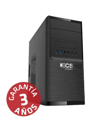 ECS ORDENADOR DE SOBREMESA UK600 INTEL I7-12700 16GB RAM  500GB SSD NMVE WINDOWS 11PRO  3 AÑOS DE GARANTÍA LABORATORIO
