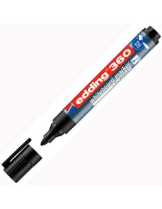 EDDING MARCADOR PIZARRA BLANCA 360 RELLENABLE NEGRO