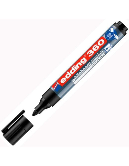 MARCADOR PIZARRA EDDING 360 CONICO NEGRO