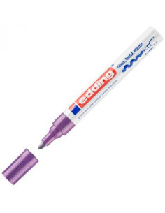EDDING MARCADOR PERMANENTE 750 TINTA OPACA BRILLANTE VIOLETA