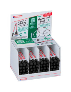 EDDING MARCADOR PERMANENTE 3000 NEGRO EXPOSITOR 48 UD