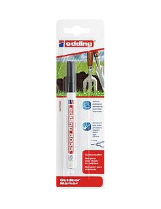 EDDING MARCADOR PERMANENTE PARA EXTERIOR 8055 NEGRO BLISTER