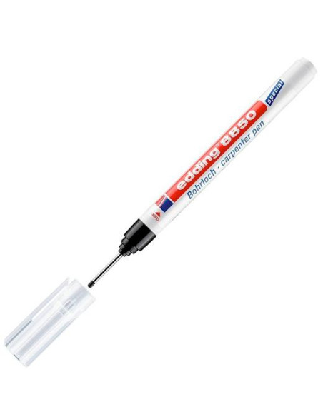 EDDING MARCADOR PERMANENTE PARA TALADROS 8850 NEGRO