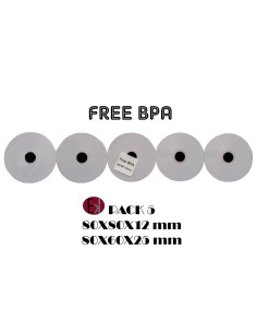 EKRIT ROLLO TÉRMICO SIN BPA 80X80X12MM 65GRS CAJA COMPLETA-50U-