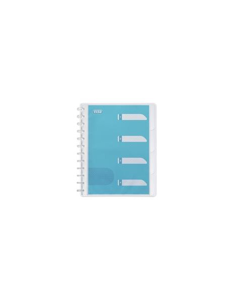 ELBA CARPETA DE FUNDAS INTERCAMBIABLES VARIOZIP 30 FUNDAS HAWAI  4 SEPARADORES  INDICE TRANSPARENTE A4