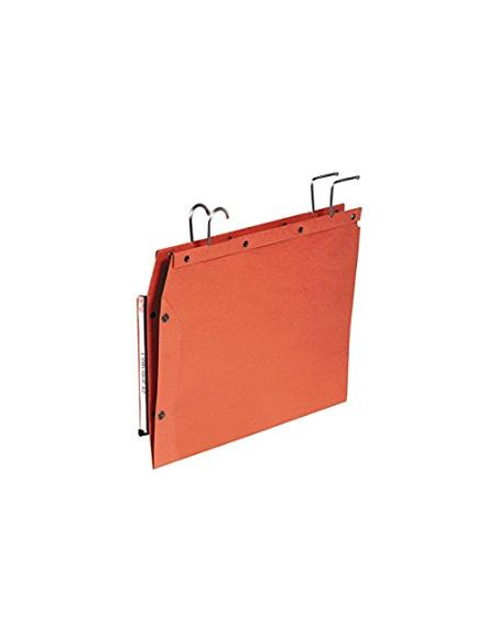 ELBA CARPETAS COLGANTES VISOR LATERAL 250X350MM ARMARIO TUB SOPFADE PACK 25U NARANJA
