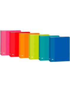 ELBA CARPETA ANILLAS 2 X 40MM FOLIO CARTÓN FORRADO PLASTIFICADO CSURTIDOS