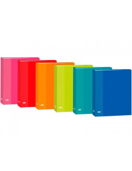 ELBA CARPETA ANILLAS 2 X 40MM FOLIO CARTÓN FORRADO PLASTIFICADO CSURTIDOS
