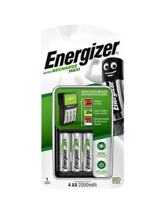 ENERGIZER CARGADOR DE PILAS AAAAA 4 PILAS RECARGABLES 4AA INCLUIDAS