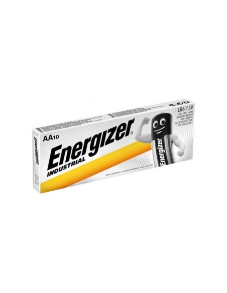 ENERGIZER INDUSTRIAL ALCALINA LR6 AA 15V CAJA DE 10