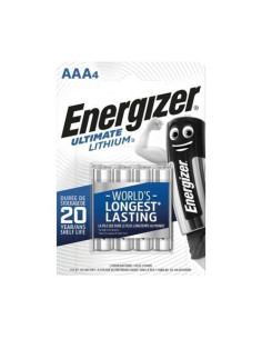 ENERGIZER ULTIMATE LITHIUM PILA LITIO AAA L92 FR03 15V - BLISTER 4